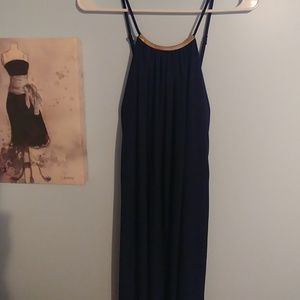 Eight Sixty Halter Dress - Navy